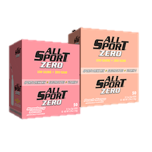 All Sport Zero Powder Sticks Exotics- Strawberry Banana & Peach Mango (500 Pack)