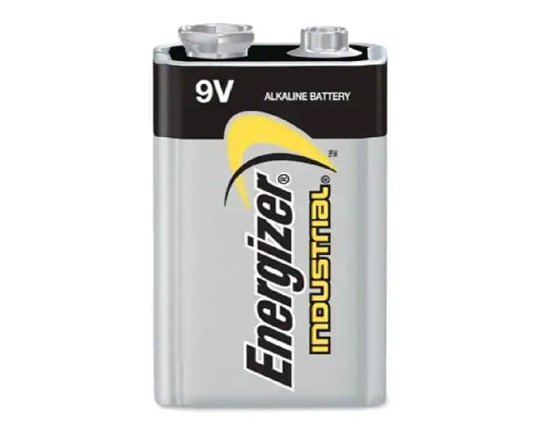 9V Alkaline Batteries (12 Pack)