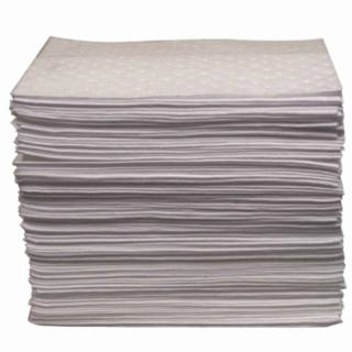 15" x 17" Oil Only Absorbent Pads (Absorbs 20.5 Gal.) (100 Pack)
