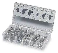 Deluxe Grease Fitting Assortment (100 Piece)