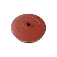 19" x 5 1/2" Red Dual Split Pipe Wiper