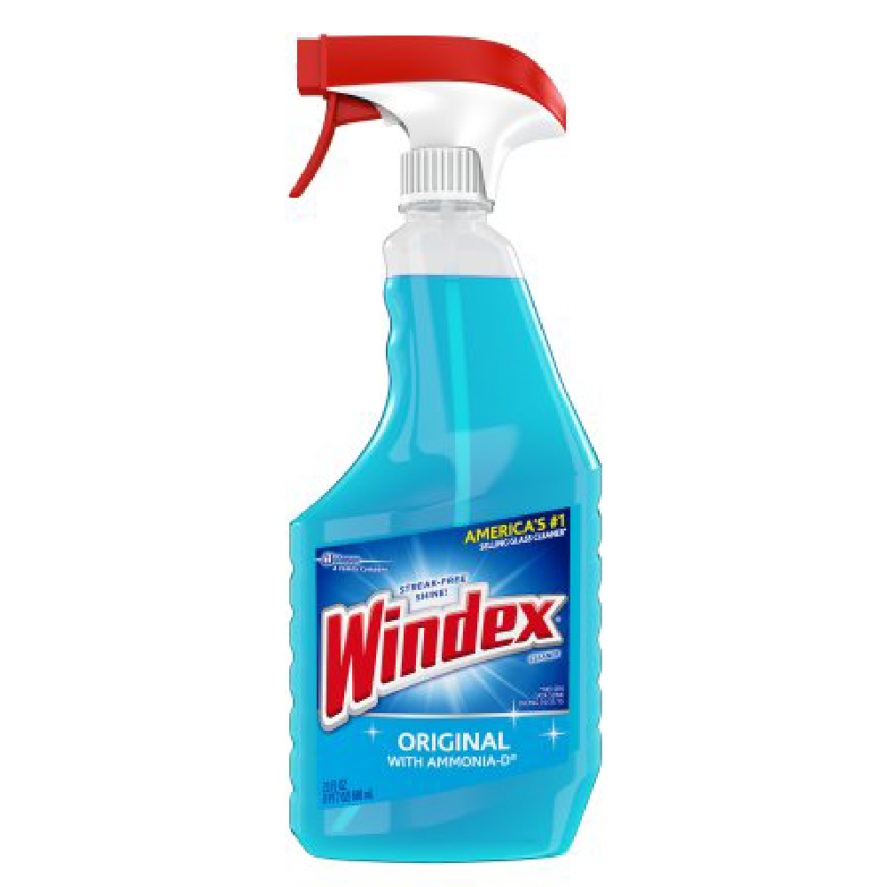 32 Oz. Windex Original Glass Cleaner Capped w/ Trigger