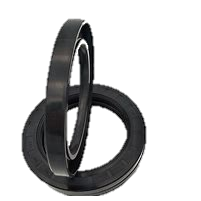 4.25" x 5.25" x .5" H NBR Shallow Cavity Clipper Oil Seal