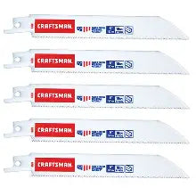 6" 18 TPI Bi-Metal Straight Reciprocating Blades (5 Count)