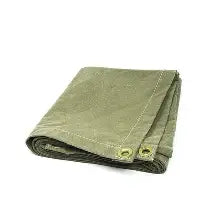 10' x 12' 12 Oz. Fire Retardant Canvas Tarp