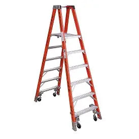 12' Standard A Frame Fiberglass Step Ladder