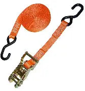 1" x 14' Ratchet Strap w/ S-Hooks