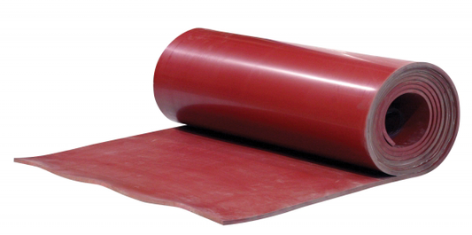 1/8" x 48" x 48" Neoprene Red Gasket Material Sheet