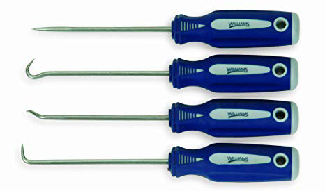 Mini Hook And Pick Set (4 Piece) - WILLIAMS TOOLS