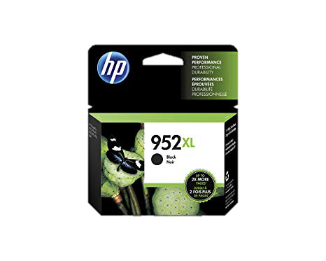 HP 952XL Black High Yield Original Ink Cartridge (1 Count)