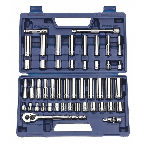 Socket and Drive Tool Set (47 Piece) - WILLIAMS TOOLS