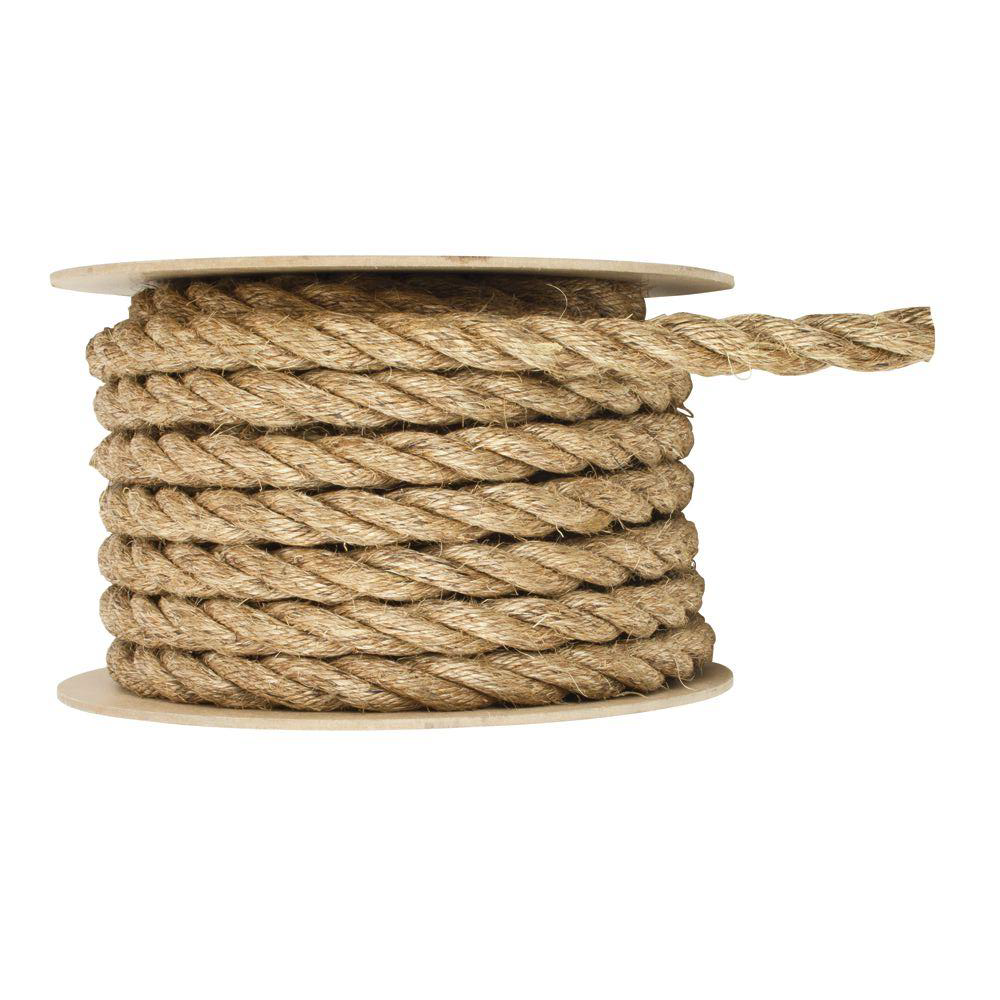 3/4" x 600' 3-Strand Manila Rope