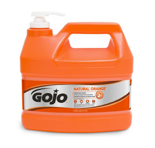1 Gal. GOJO Orange Pumice Hand Cleaner Pump Bottle