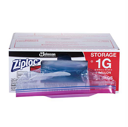 1 Gal. Ziploc Freezer Bags (152 Count)