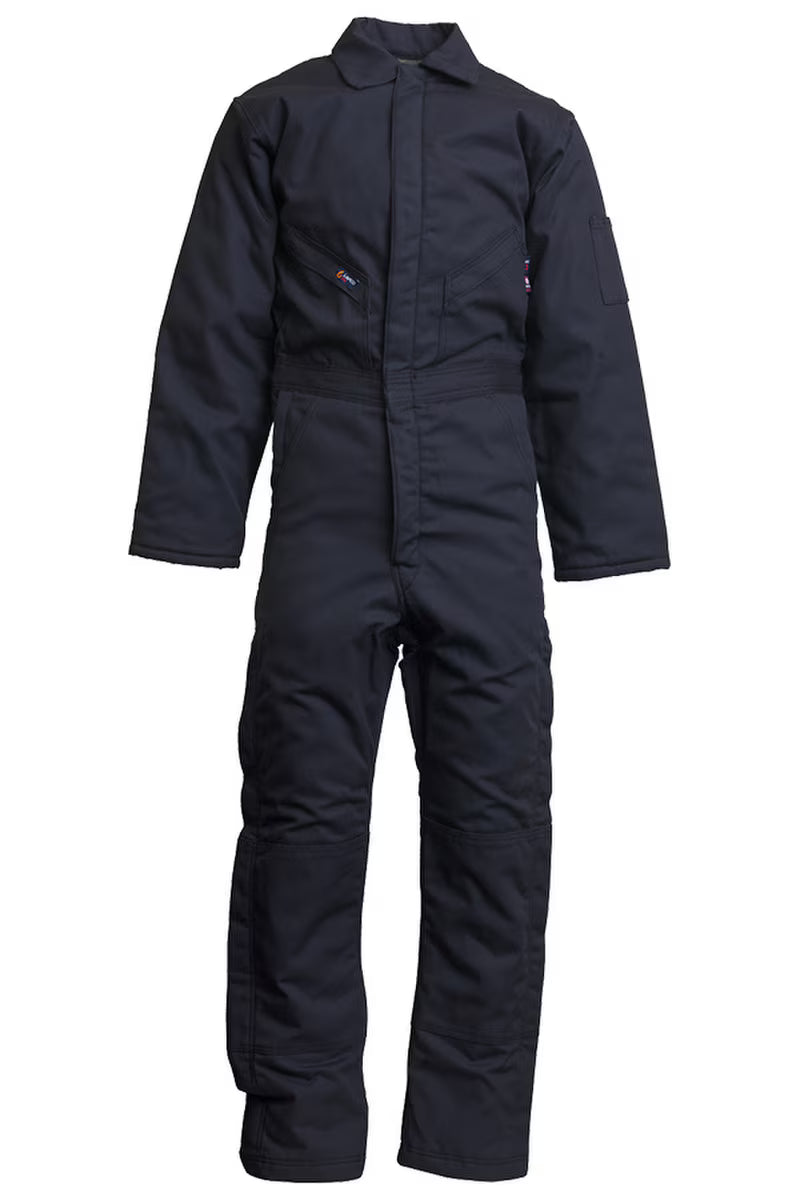 9oz. FR Insulated Coveralls | with Windshield Technology - Navy