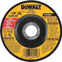 4 1/2" x 5/8"-11 Arbor A24R Grit Grinding Wheel