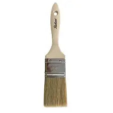 2" Wide White Bristle Paint Brush