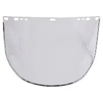 8" x 16" Clear F10 PETG Economy Face Shield