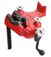 1/4" - 6" Pipe Cap Top Screw Bench Chain Vise - RIGID