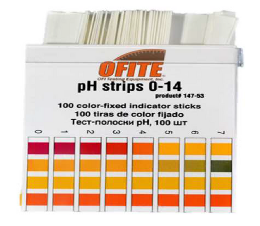 pH Indicator Strips (100 Count)