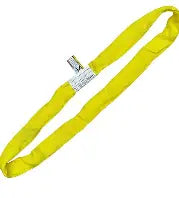 6' 400 Lb. Yellow Polyester Power Lift Sling