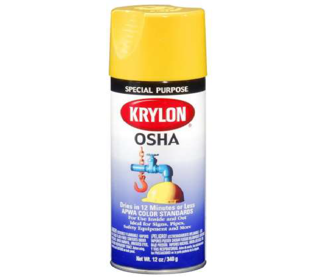 16 Oz. Safety Yellow OSHA Spray Paint