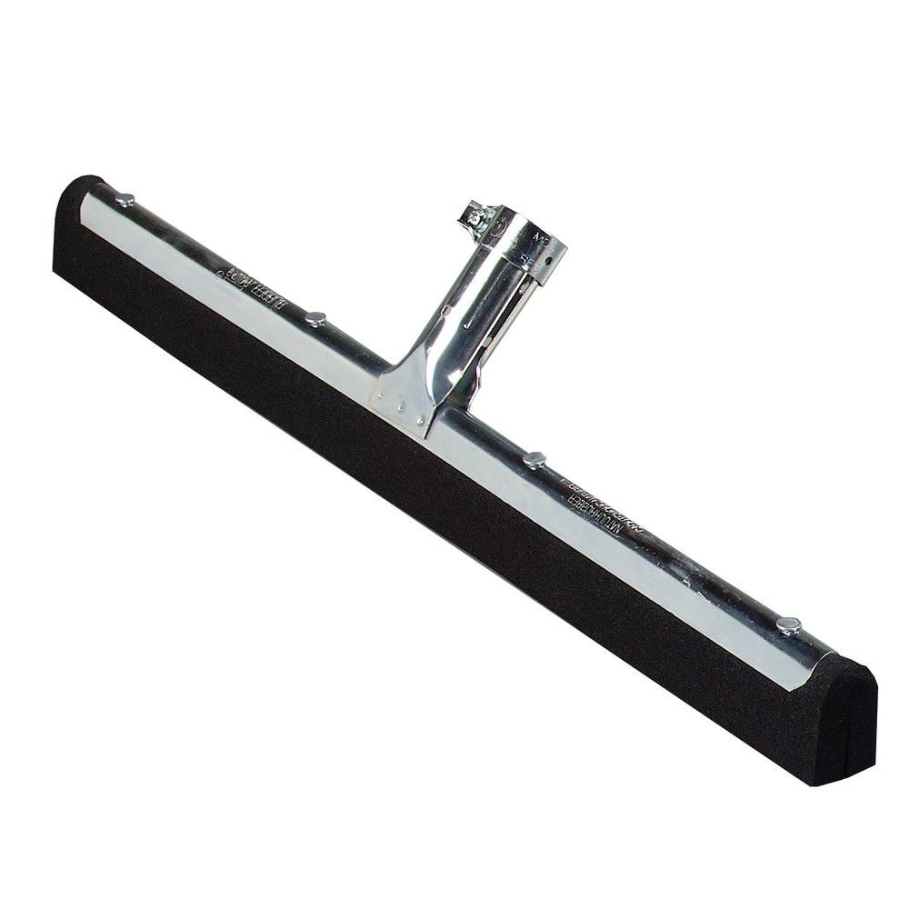 30" Black Foam Squeegeeing Double Edge w/ Steel Frame