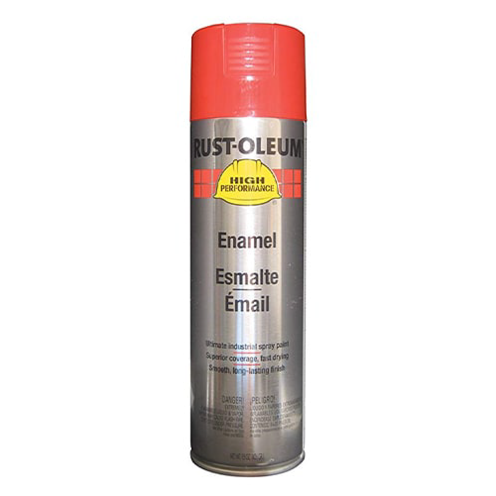 15 Oz. High Performance V2100 Enamel Safety Red Spray Paint